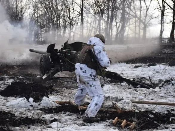За добу ворог 9 разів обстріляв позиції ЗСУ у зоні ООС