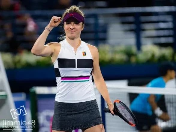 Свитолина четвертый раз подряд попала в полуфинал турнира в Дубае