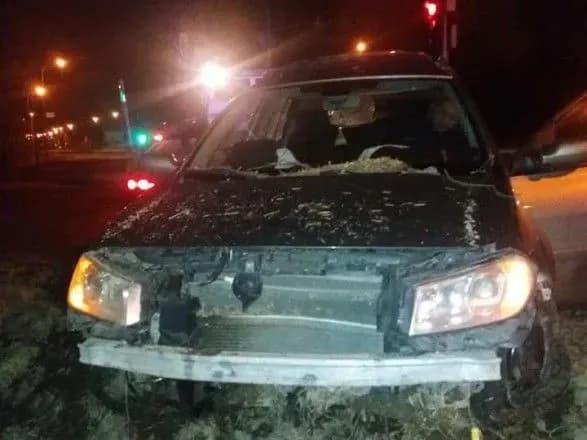 Водійка потрапила у ДТП на автомобілі з дітьми