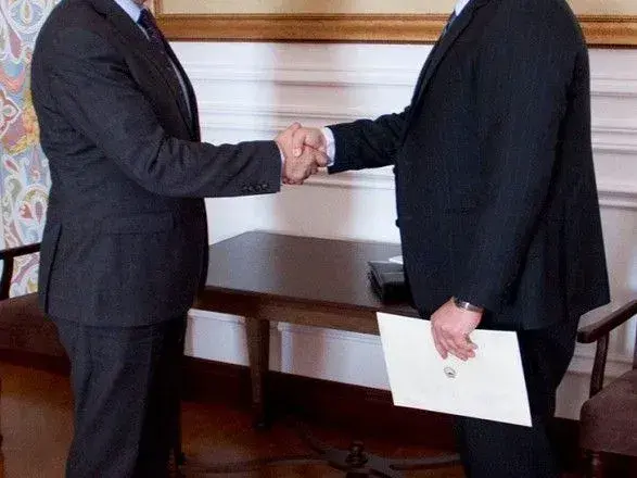 У МЗС прийняли вірчі грамоти від посла Республіки Північна Македонія