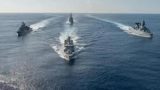 Украинские курсанты проходят стажировку на кораблях стран-членов НАТО