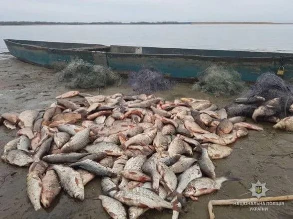 В Україні у цьому році зафіксовано понад 100 занять незаконним водним промислом