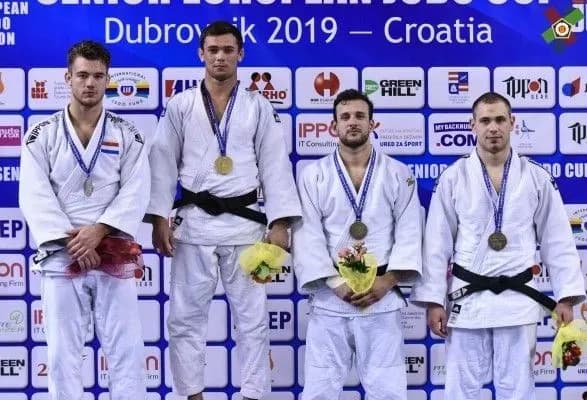 Україна завоювала низку медалей в рамках Кубку Євро з дзюдо