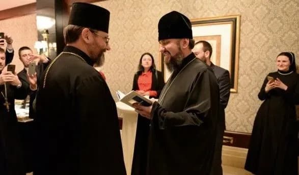 Епіфаній привітав главу УГКЦ з днем народження