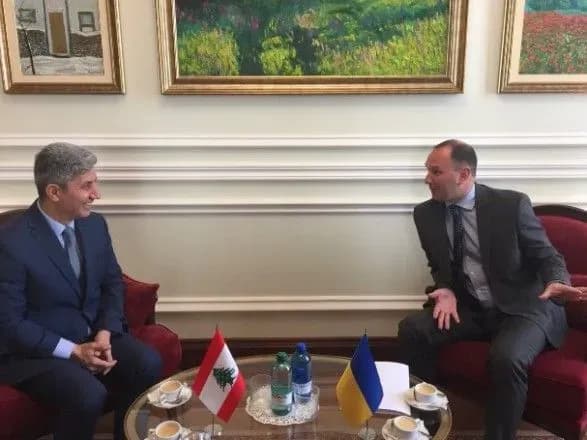 Україна та Ліван домовилися прискорити підготовку договорів для співробітництва у різних сферах