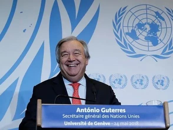 Генсек ООН написав листа Зеленському стосовно підтримки України