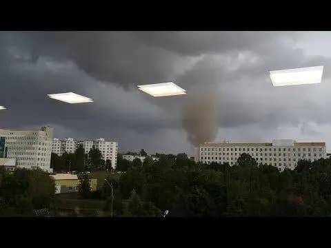 Мінськом пронісся смерч