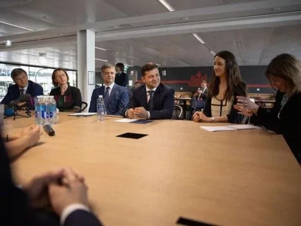 Президент Украины сегодня начинает визит в Канаду