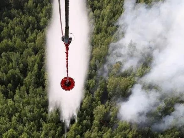 Площа пожеж у Сибіру скоротилася