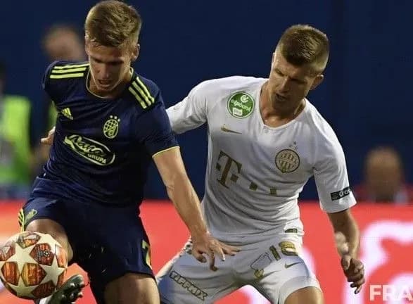 Ліга чемпіонів: клуб Реброва здобув гостьову нічию в матчі третього відбіркового етапу