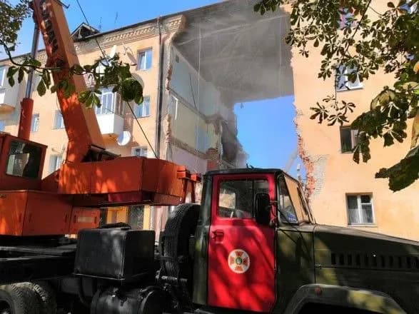 У будинку в Дрогобичі обвалилася ще одна плита