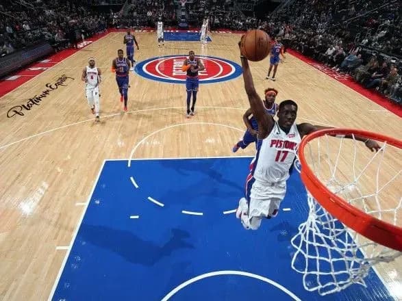 Михайлюк взяв участь у четвертій перемозі "Детройта" в сезоні