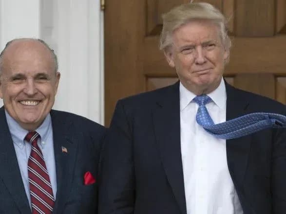 Джуліані заявив, що зібрані в Україні докази доведуть невинність Трампа