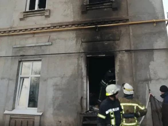 В Днепропетровской области горел мужской монастырь