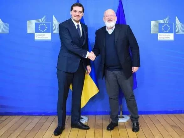 Гончарук предложил ЕС переговоры по "Европейскому зеленому соглашению"