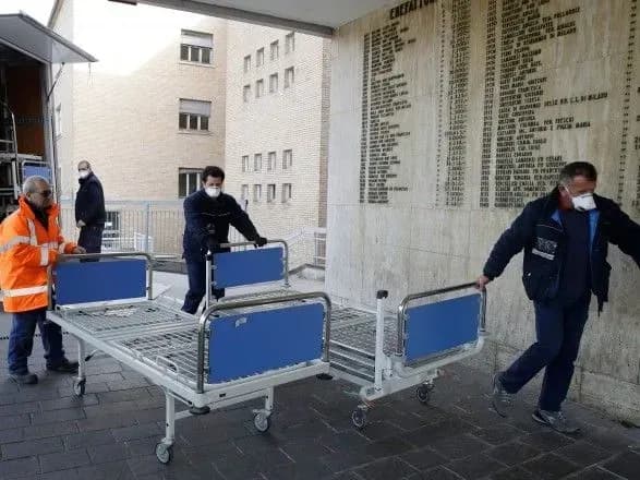 В Італії кількість заражених коронавірусом осіб досягло 76