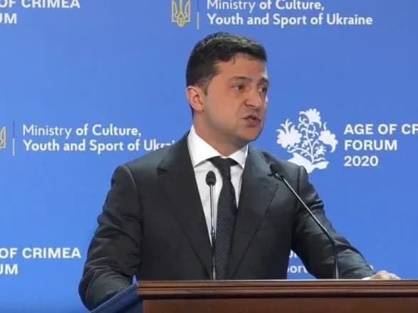 Зеленський: сьогодні я підпишу указ про День спротиву окупації Криму та Севастополя