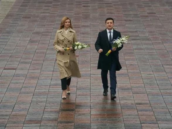 Володимир та Олена Зеленські вшанували пам’ять Тараса Шевченка