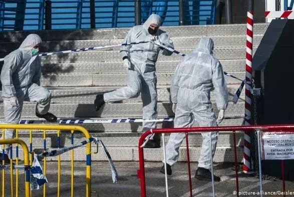 Кількість інфікованих коронавірусом в Іспанії перевищила 100 тисяч людей