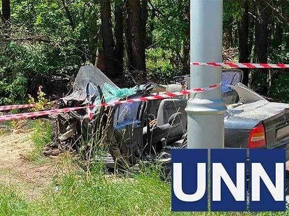 На въезде в Киев образовалась пробка из-за ДТП с маршруткой