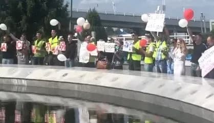 Працівники "Белавіа" приєдналися до акцій у Мінську