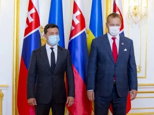 Зеленський зустрівся з головою Національної ради Словацької Республіки