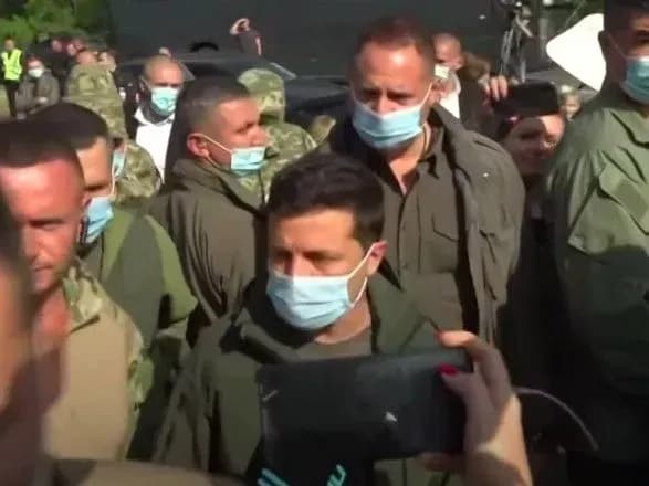 Зеленський прибув на Харківщину