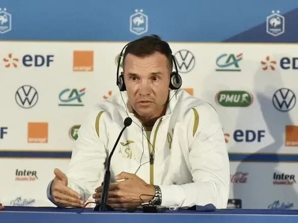 Шевченко про матч з Францією: перебуваємо в дуже важкій ситуації