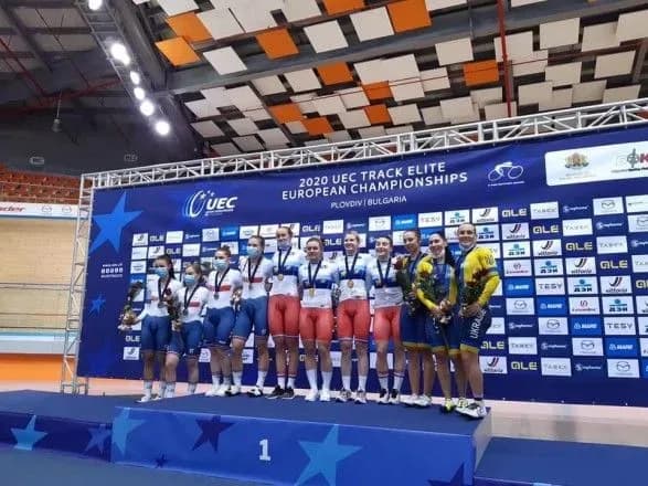 Українці вибороли перші дві медалі на чемпіонаті Європи з велотреку