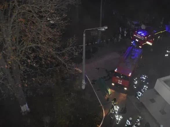 В Одесі горів гуртожиток юридичної академії