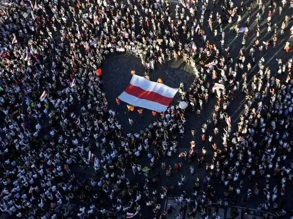 Тіхановська підтримала учасників чергового недільного протесту у Білорусі