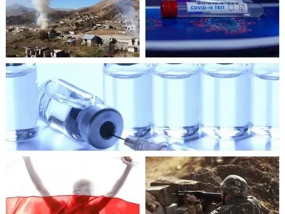 Вакцинація від COVID-19, ситуація в Білорусі та у Карабасі — головні події доби
