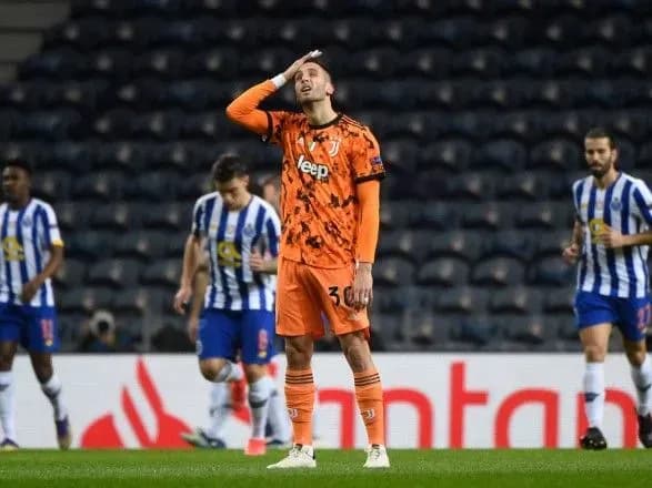 "Порту" завдав поразки "Ювентусу" в матчі плей-офф Ліги чемпіонів