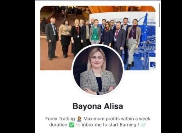 Двойник-мошенник нардепа Евгении Кравчук с Миссури призывает инвестировать в криптовалюту