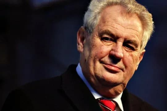 Земан назвал внесение Чехии в список “недружественных” стран глупостью со стороны России