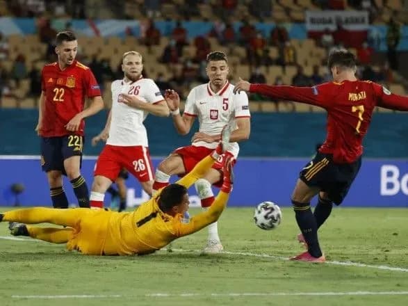Збірна Іспанії вперше за 27 років не обіграла Польщу
