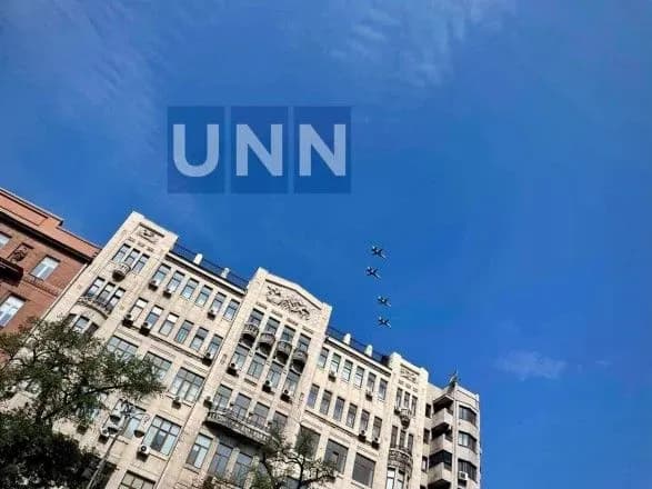 Парад до 30-річчя Незалежності: стартував святковий проліт авіації
