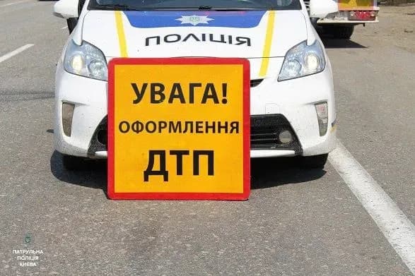 За вихідні на Київщині сталося близько 160 ДТП, є жертви