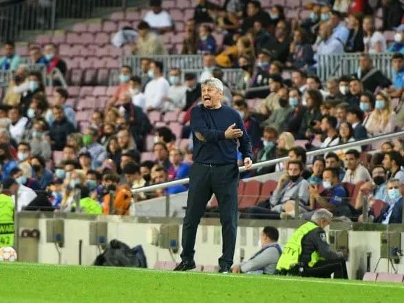 Луческу выразил удовлетворенность вторым таймом в исполнении "Динамо" в игре с "Барселоной"