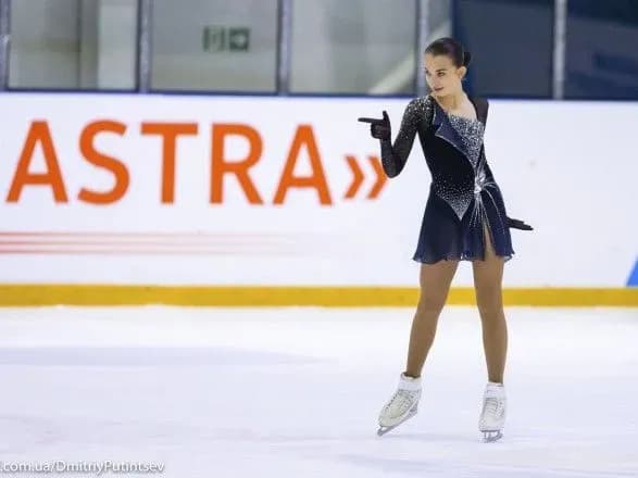 Юна українка стала призеркою турніру з фігурного катання у Казахстані
