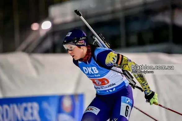 Біатлоністка Блашко виборола другу поспіль медаль на Кубку IBU