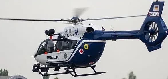 В Киевской области 17-летнюю девочку с острым отравлением доставили в больницу вертолетом МВД