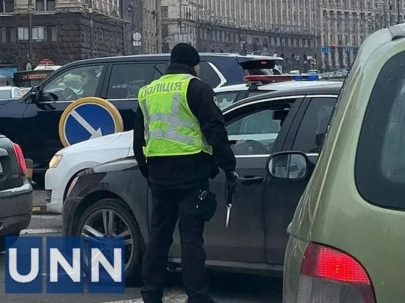 Через протест ФОПів рух Хрещатиком частково перекритий