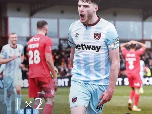 Вийшов у старті: Ярмоленко допоміг “Вест Хему” пробитися до 1/8 фіналу Кубку Англії