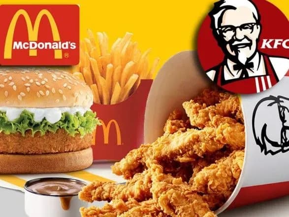 KFC і McDonald's почали передавати їжу українським військовим та цивільним