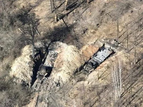 На київському напрямку нацгвардійці знищили зброю та кілька десятків техніки окупантів