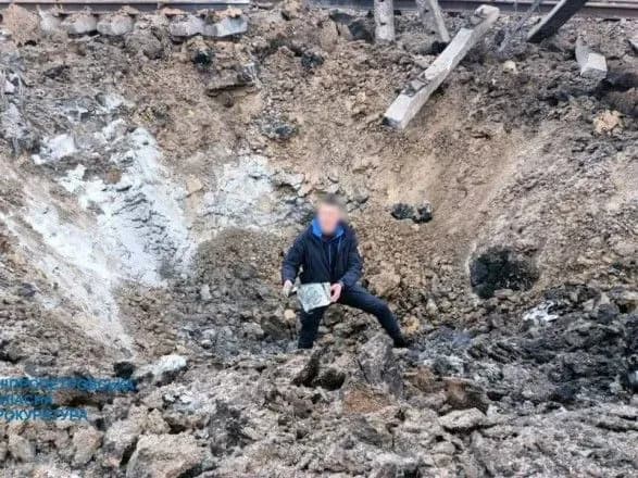 Ракетный удар по железнодорожной станции на Днепропетровщине: начато уголовное производство