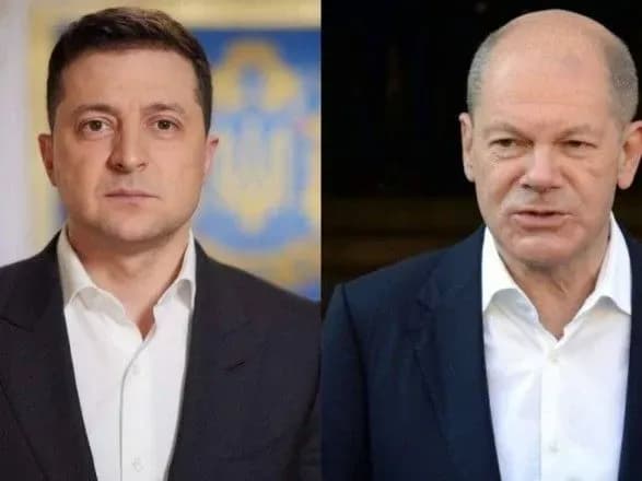 Зеленский провел разговор с Шольцем: речь шла об оборонной помощи, энергетике и санкциях против россии