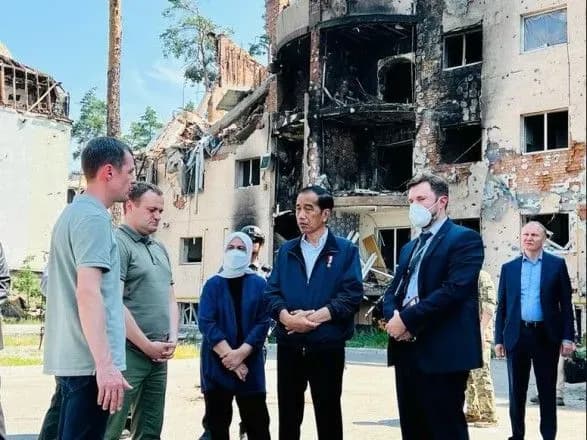 Президент Індонезії відвідав Ірпінь