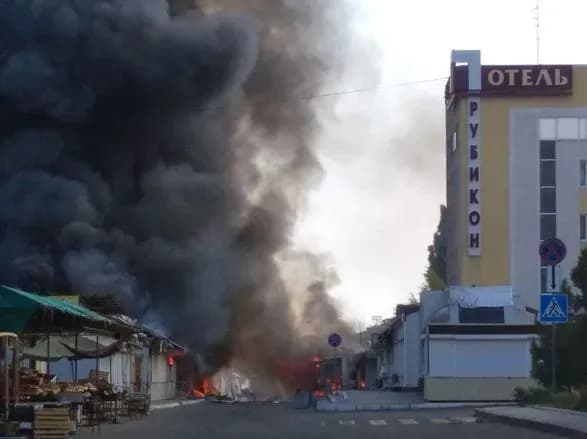 В окупованому Донецьку палають об'єкти залізничної інфраструктури: відео